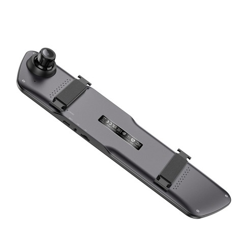 Відеореєстратор Hoco DV4 Dual channel з екраном 4.5-дюйми і камерою заднього виду Iron gray