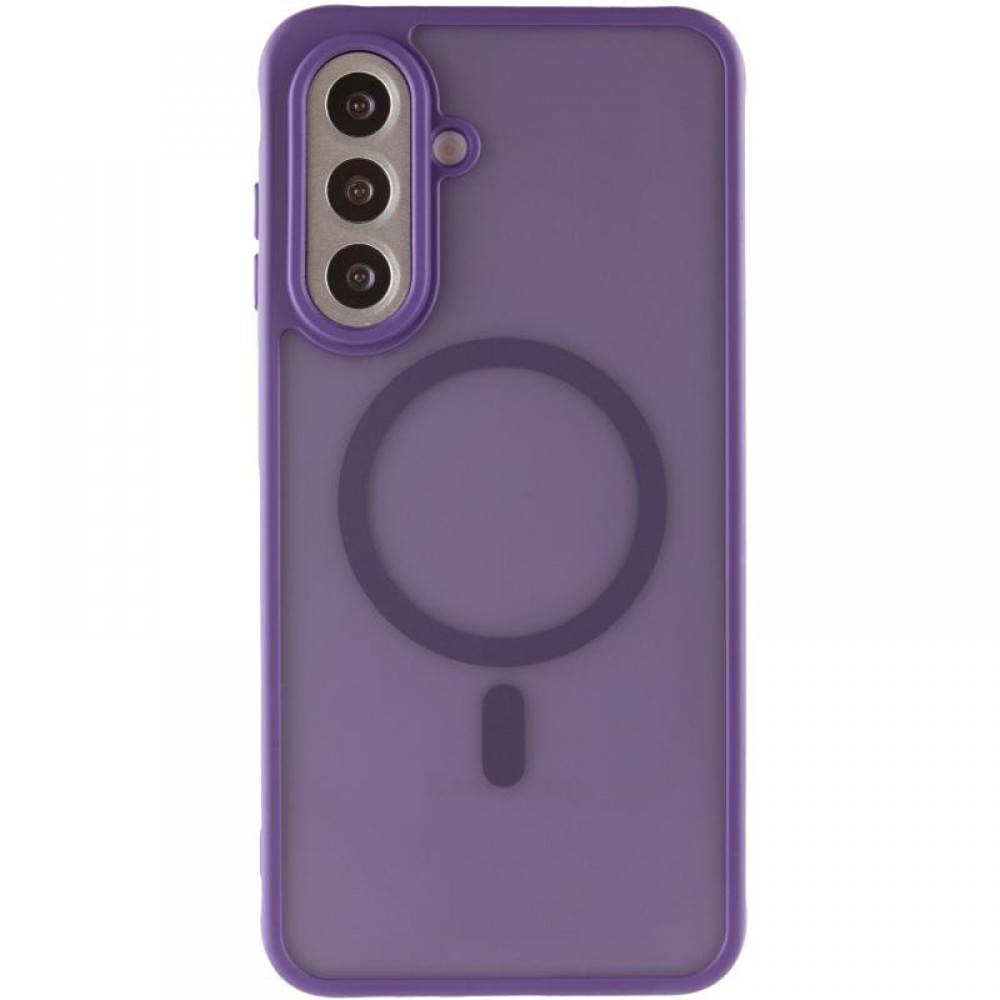 Чохол TPU Bloom with MagSafe для Samsung Galaxy A37 5G Purple