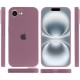 Чохол Silicone Case Full Camera Protective (AA) для Apple iPhone 16e (6.1") Ліловий / Lilac Pride