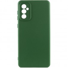 Чохол Silicone Cover Lakshmi Full Camera (AA) для Samsung Galaxy A36 5G Зелений / Dark green