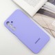 Чохол Silicone Cover Lakshmi Full Camera (AAA) with Logo для Samsung Galaxy A16 4G/5G Бузковий / Dasheen