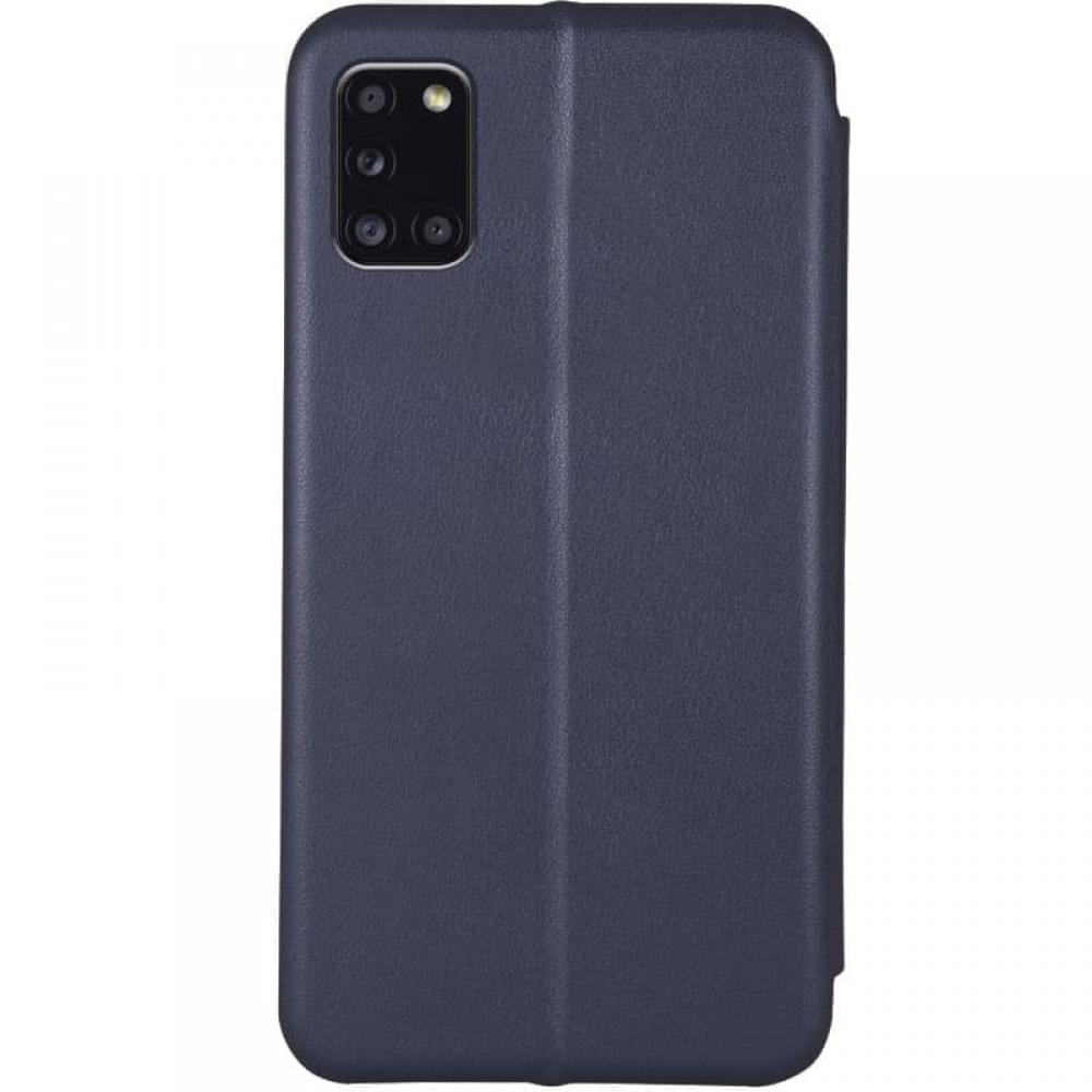 Шкіряний чохол-книжка Classy для Samsung Galaxy A31 Темно-синій
