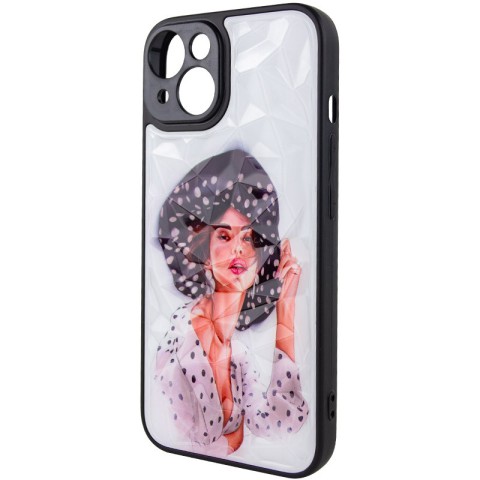 TPU+PC чохол Prisma Ladies для Apple iPhone 14 (6.1") Girl in a hat