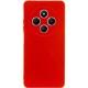Чохол TPU GETMAN Liquid Silk Full Camera для Xiaomi Redmi 14C / Poco C75 Червоний / Red