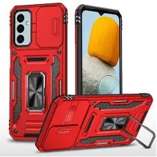 Ударостійкий чохол Camshield Army Ring для Samsung Galaxy M23 5G / M13 4G Червоний / Red