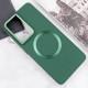 TPU чохол Bonbon Metal Style with MagSafe для Samsung Galaxy S22 Ultra Зелений / Army Green