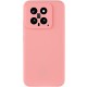 Чохол Silicone Cover Lakshmi Full Camera (AA) для Xiaomi 14 Рожевий / Pink