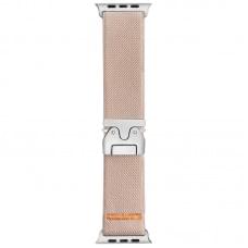Ремінець Nylon New Design для Apple Watch 42(ser.1-3)/44/45/46/49mm Biege