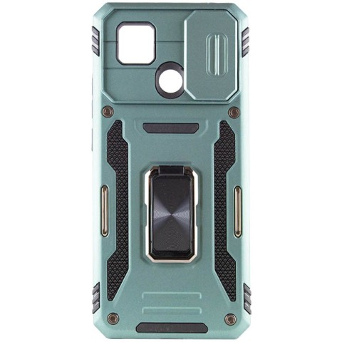 Ударостійкий чохол Camshield Army Ring для Xiaomi Redmi 9C / 10A Зелений / Light Green