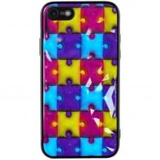 TPU+PC чехол Prisma Fluffie для Apple iPhone 7 / 8 / SE (2020) (4.7")