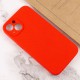 Чохол Silicone Case Full Camera Protective (AA) NO LOGO для Apple iPhone 14 (6.1") Червоний / Red