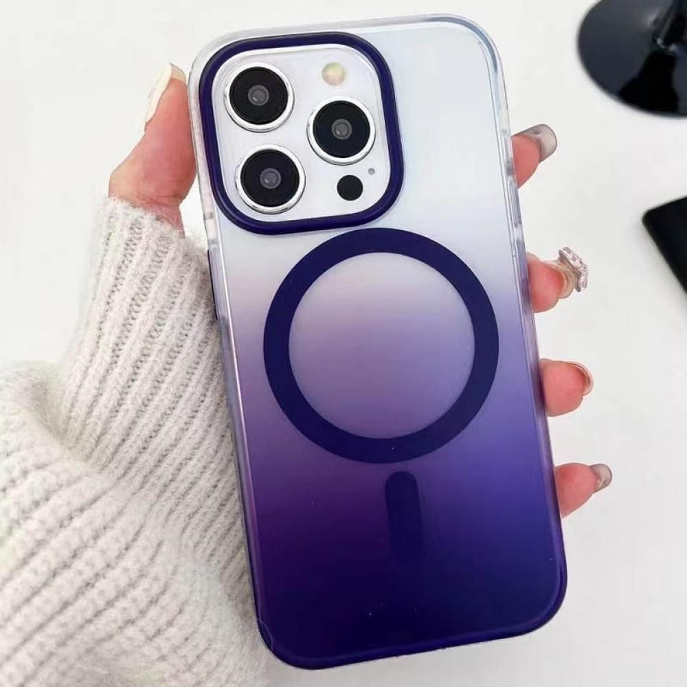 Чохол TPU+PC Phantom with MagSafe для Apple iPhone 15 Pro (6.1") Purple