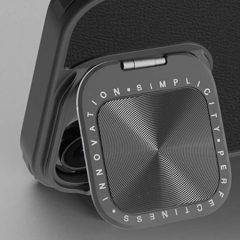 Шкіряний чохол-книжка Nillkin Qin Prop Plain Camshield для Apple iPhone 16 Pro (6.3") Classic Black