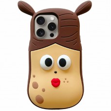 Силиконовый чехол Funny 3D для Apple iPhone 12 Pro / 12 (6.1")