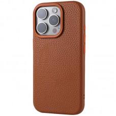 Чохол Syndee with MagSafe для Apple iPhone 14 Pro Max (6.7") Golden Brown