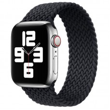 Ремінець Braided Solo Loop для Apple watch 38mm/40mm 155mm Темно-сірий