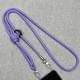 Шнурок із двома кріпленнями (8 мм) 150 см Lilac