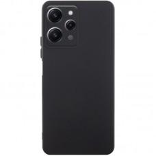 Чохол TPU GETMAN Liquid Silk Full Camera для Xiaomi Redmi 12 Чорний / Black