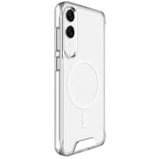 Чохол TPU Space Case with MagSafe для Samsung Galaxy S26+ / S26 Edge Прозорий