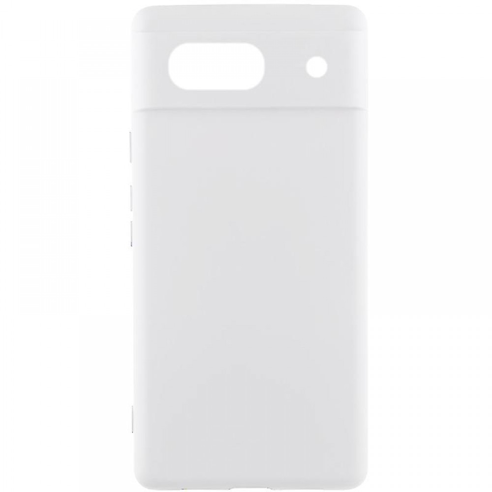 Чохол Silicone Cover Ummi Lakshmi Full Camera (AA) для Google Pixel 7a Білий / White