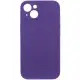 Чохол Silicone Case Full Camera Protective (AA) NO LOGO для Apple iPhone 13 (6.1") Фіолетовий / Amethyst