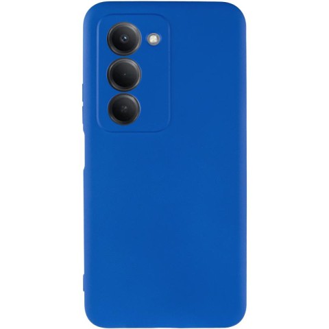 Чохол TPU GETMAN Liquid Silk Full Camera для Xiaomi Redmi 15 (EU) Синій / Royal blue