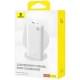 Портативний ЗП Power Bank Baseus Airpow Lite OS 15W 10000 mAh (P10067500) Moon White Портативний ЗП Power Bank Baseus Airpow Lite OS 15W 10000 mAh (P10067500) Moon White