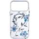 TPU+PC чохол Clear Garden with MagSafe для Apple iPhone 17 Pro (6.3") Blue Blossom