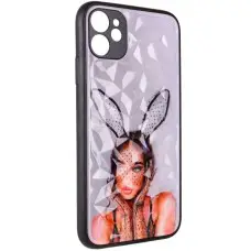 TPU+PC чохол Prisma Ladies для Apple iPhone 11 (6.1") Rabbit
