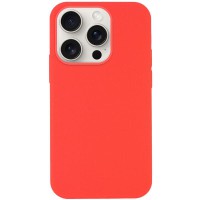 Чохол Silicone Case Full Protective (AA) NO LOGO для Apple iPhone 13 Pro (6.1") Кавуновий / Watermelon red