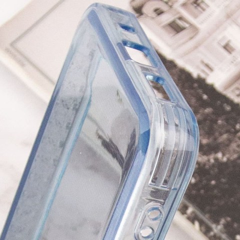 Чохол TPU Starfall Clear для Xiaomi Redmi 12C Блакитний