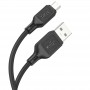 Дата кабель Hoco X90 Cool silicone USB to MicroUSB (1m) Black