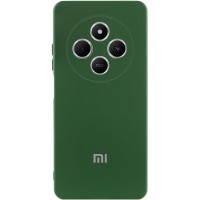 Чохол Silicone Cover Lakshmi Full Camera (AAA) with Logo для Xiaomi Redmi 14C / Poco C75 Зелений / Cyprus Green