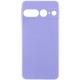 Чохол Silicone Cover Lakshmi Full Camera (AA) для Google Pixel 7 Pro Бузковий / Dasheen