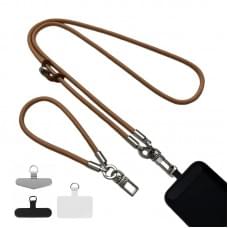 Набір шнурків 120см + 35см Dark Coffee