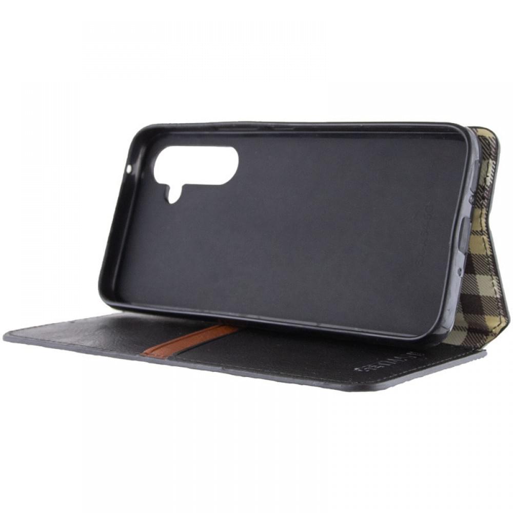 Кожаный чехол-книжка GETMAN Cubic (PU) для Samsung Galaxy M34 5G