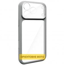 Чохол TPU GETMAN Moon Clear with MagSafe для Apple iPhone 16 Pro Max (6.9") Grey