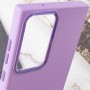 Кожаный чехол Bonbon Leather Metal Style для Samsung Galaxy S22 Ultra