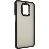 Чохол TPU+PC Lyon Frosted для Xiaomi Redmi Note 9s / Note 9 Pro / Note 9 Pro Max Black