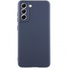 Чохол TPU GETMAN Liquid Silk Full Camera для Samsung Galaxy S22+ Синій / Midnight Blue