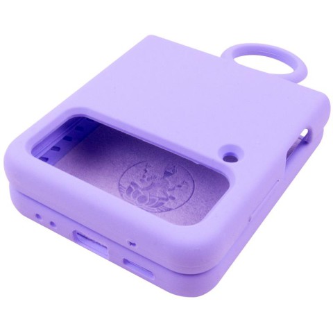 Чохол Foldables Silicone Cover Lakshmi (AAA) для Samsung Galaxy Z Flip4 Бузковий / Dasheen