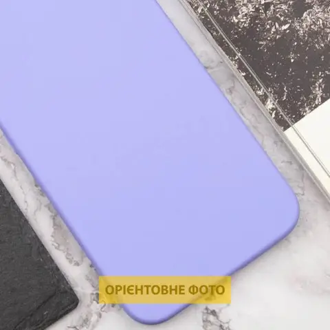 Чохол Silicone Cover Lakshmi Full Camera (AAA) для Xiaomi Poco M7 Pro 5G Бузковий / Dasheen