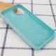 Чохол Silicone Case Full Protective (AA) для Apple iPhone 15 Plus (6.7") Бірюзовий / Marine Green