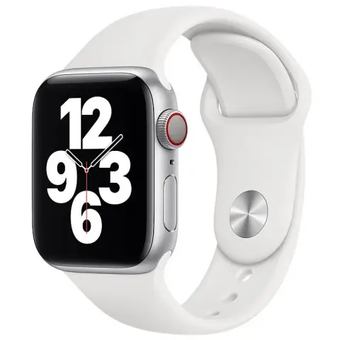 Силіконовий ремінець для Apple Watch 38/40/41/42mm(ser.10) Білий / White