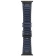 Ремінець Hoco WA35 Emir series thickened silicone strap для Apple watch 44/45/46/49mm Grayish Blue