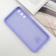Чохол Silicone Cover Lakshmi Full Camera (AAA) with Logo для Samsung Galaxy A16 4G/5G Бузковий / Dasheen