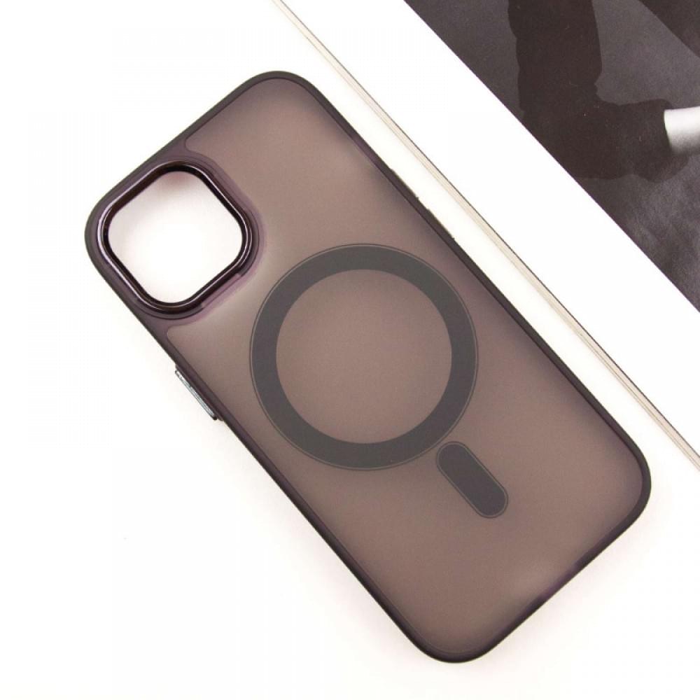 Чехол TPU+PC Lily with MagSafe для Apple iPhone 15 (6.1")