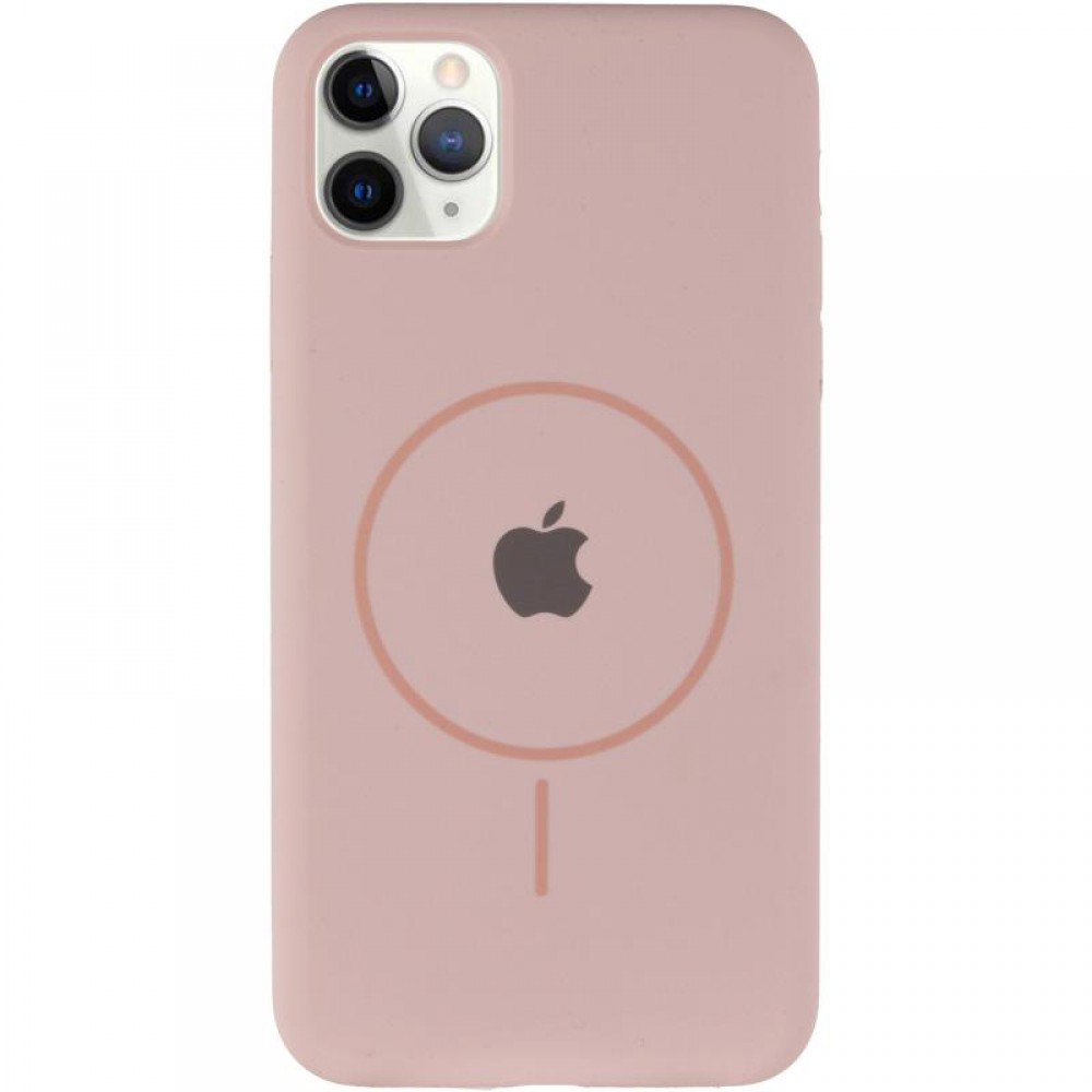 Чехол Silicone Case Full Protective (AA) with MagSafe для Apple iPhone 11 Pro Max (6.5")