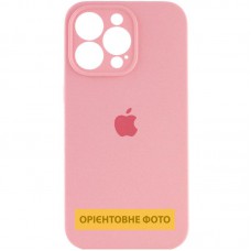 Чохол Silicone Case Full Camera Protective (AA) для Apple iPhone 17 Pro Max (6.9") Рожевий / Light pink