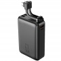 Портативне ЗП Power Bank WIWU Wi-P012 Tank 67W 20000 mAh Black